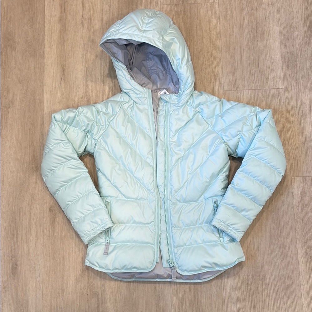 Kid’s Athleta Light Blue Quilted Jacket